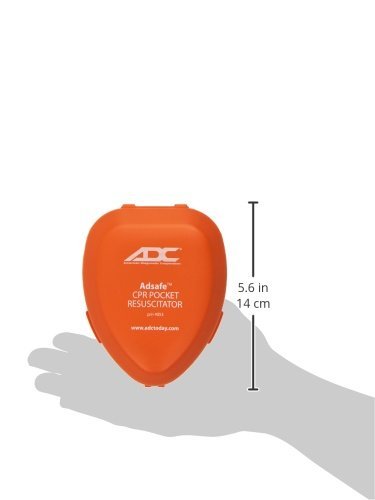 ADC Adsafe CPR Mask Pocket Resuscitator Kit; 3M Filtrete Filter with replaceable valve, disposable non-latex gloves, and alcohol wipe; 2 Kits