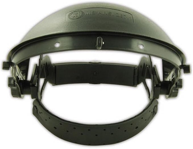 MAGID Impact-Resistant Headgear Face Shield with Ratchet Suspension, 1 Pair, IHG7R