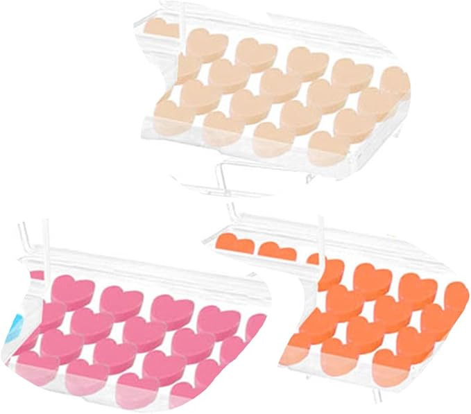 Ultra-Soft Noise Cancelling Sleeping Ear Plugs - Moldable Silicone,Wear Comfortable Noise Repairing Ear Plugs,Reusable,for Adults, Kids and Swimming (Color 2, Heart-Shaped)