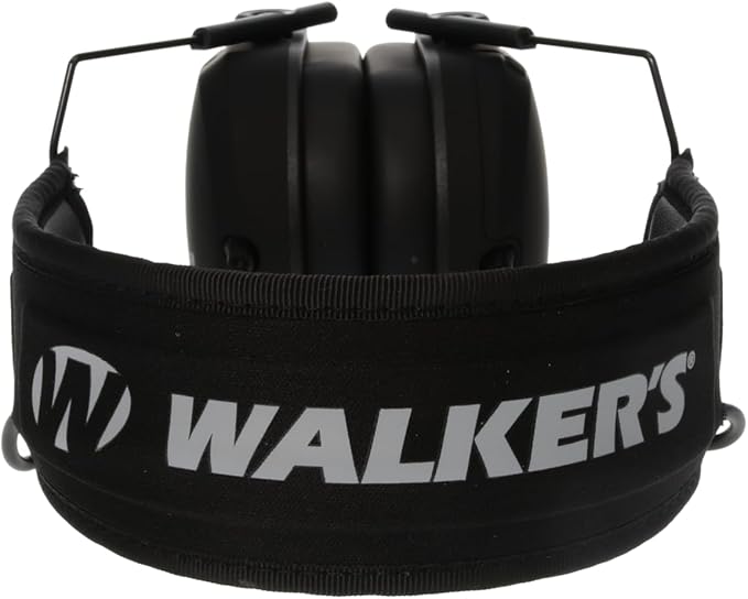 Walker's Razor Slim Ultra Low Profile Compact Design Adjustable Range Shooting Hunting Hearing Protection Electronic Earmuffs