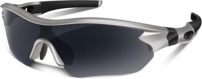 Polarized Sports Sunglasses for Men Women Youth Baseball Running Fishing Tennis Golf Cycling Driving Motor TAC UV400 TR90