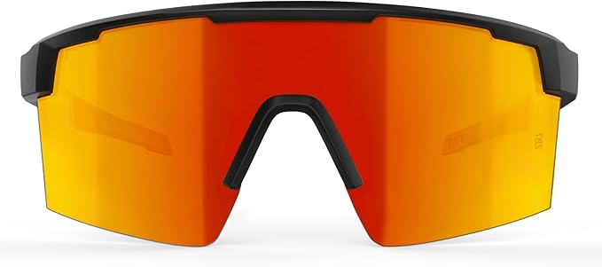 WISTON XL Z87 Sunglasses for Big Wide Heads Men Women,TR90 Ultralight UV400 Protection Sun Glasses Z8224