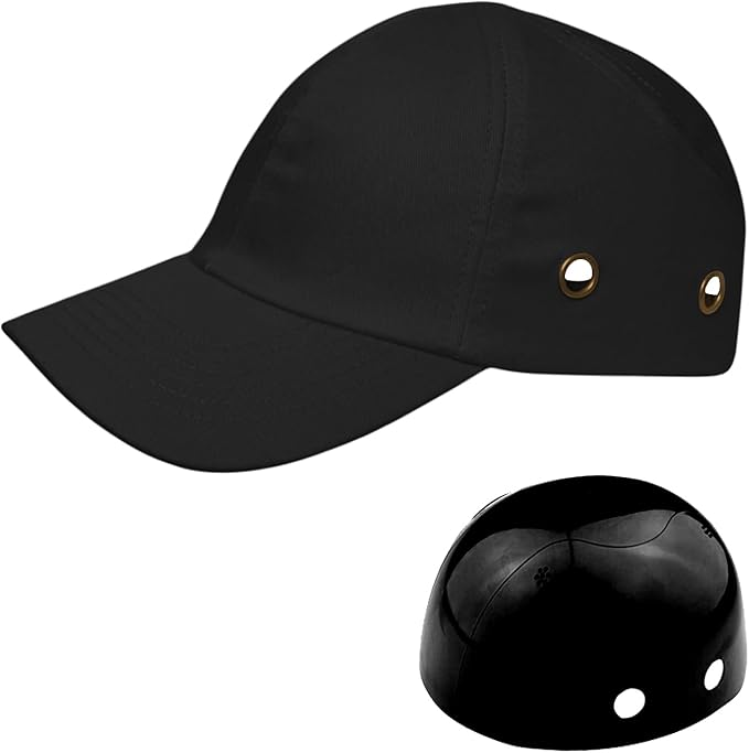 Lightweight Hard Hat Safety Bump Cap Safety Hard Hat Head Protection Cap Breathable Baseball Hat Style Comfortable Head Protection Hat for Work