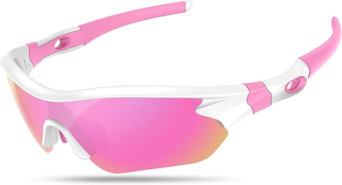 Polarized Sports Sunglasses for Men Women Youth Baseball Running Fishing Tennis Golf Cycling Driving Motor TAC UV400 TR90