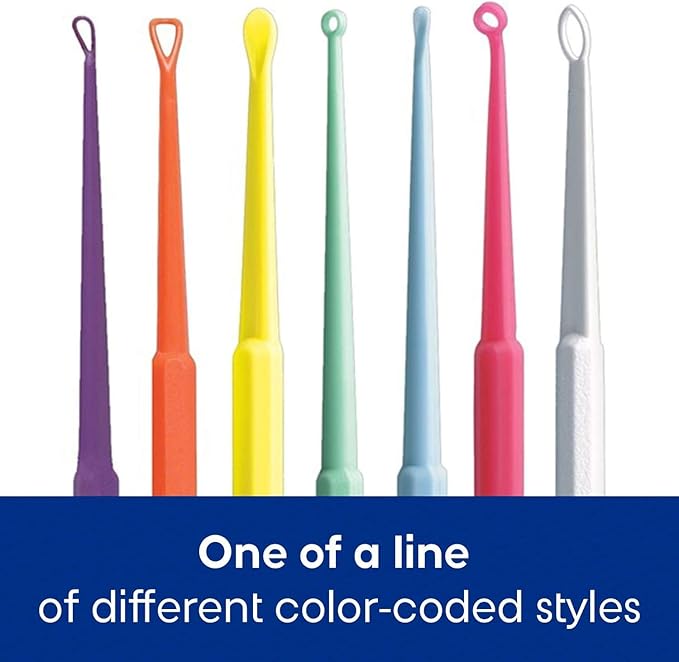 Bionix - White FlexLoop Ear Curette Tool, Earwax Removal Tool, Helps Remove Wax Buildup, Convenient & Easy-to-Use, Ideal for Healthcare Providers, Single-Use (50 Count)