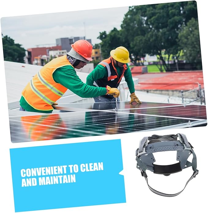 Alipis 2Pcs Hard Hat Insert Replacement for Full Brim Helmet Suspension System Easy Maintenance Head Protection Liner Enhanced Safety Hazardous Environments Removable for Cleaning