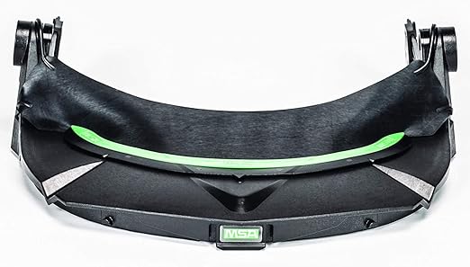 MSA 10118697 V-Gard Accessory System kit (Without V-Gard Cap), Includes: Universal V-Gard Frame for Slotted Caps, Clear V-Gard Polycarbonate (PC) Visor, Superior Impact Protection