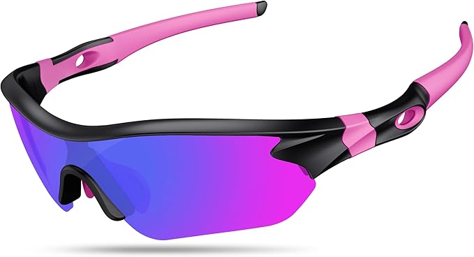 Polarized Sports Sunglasses for Men Women Youth Baseball Running Fishing Tennis Golf Cycling Driving Motor TAC UV400 TR90