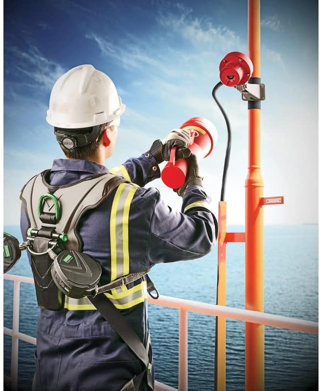 MSA V-Gard Cap Style Safety Hard Hat Suspension | Polyethylene Shell, Superior Impact Protection, Self Adjusting with Crown Straps | 1-Touch Suspension