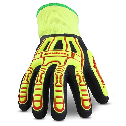 HexArmor Cut-Resistant Impact Protection Nitrile Coated Work Gloves | Rig Lizard® Series 2099 | Small