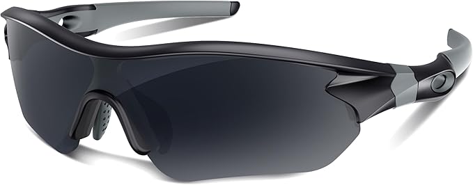 Polarized Sports Sunglasses for Men Women Youth Baseball Running Fishing Tennis Golf Cycling Driving Motor TAC UV400 TR90