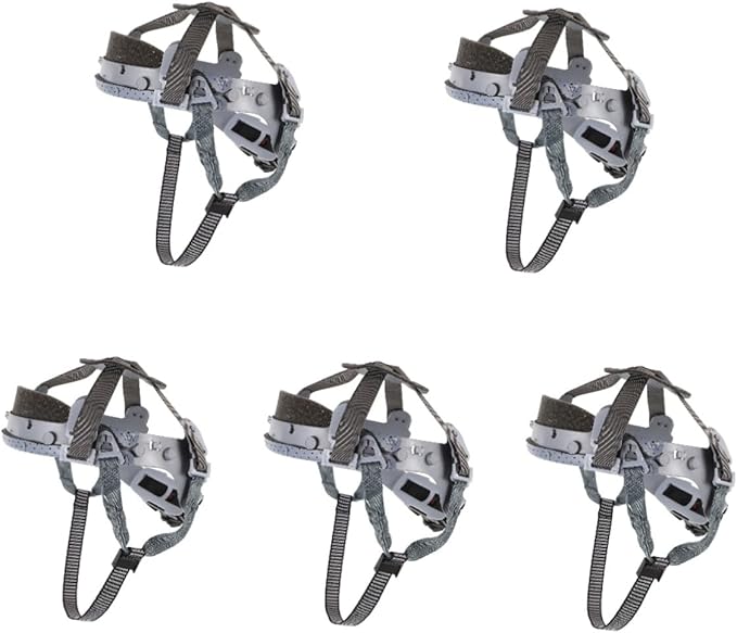 5pcs Safety Hard Hat Liner Suspension Knob Detachable Breathable Sweat-Absorbent Design for Comfort and Compatible Helmets