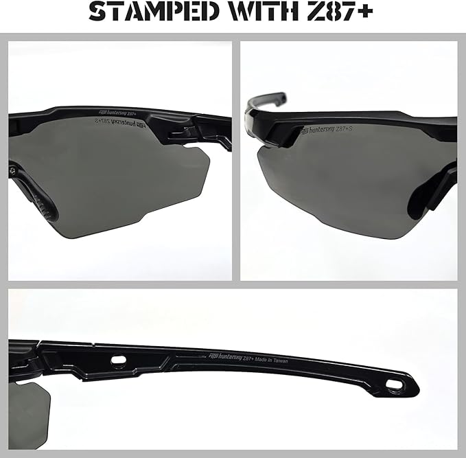 Shooting Safety Glasses for Men Airsoft Hunting Riding Anti-Fog Military Grade Ballistic Tactical Eye Pro Range