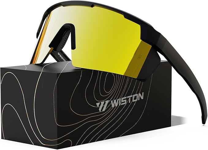 WISTON XL Z87 Sunglasses for Big Wide Heads Men Women,TR90 Ultralight UV400 Protection Sun Glasses Z8224