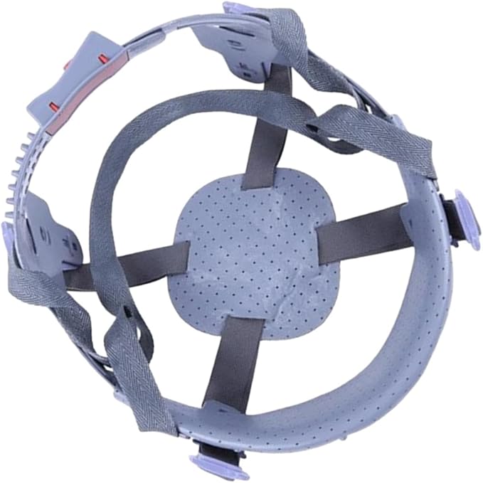 Generic Hard Hat Suspension Insert for Enhanced Safety, 4 Point Buckle, 58-64cm
