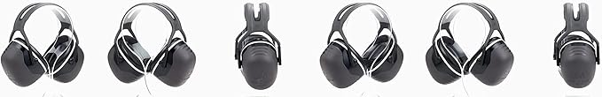 3M PELTOR Ear Muff Hearing Protection, X5 Series, Noise Protection NRR 21 dB, Construction, Manufacturing, Automotive