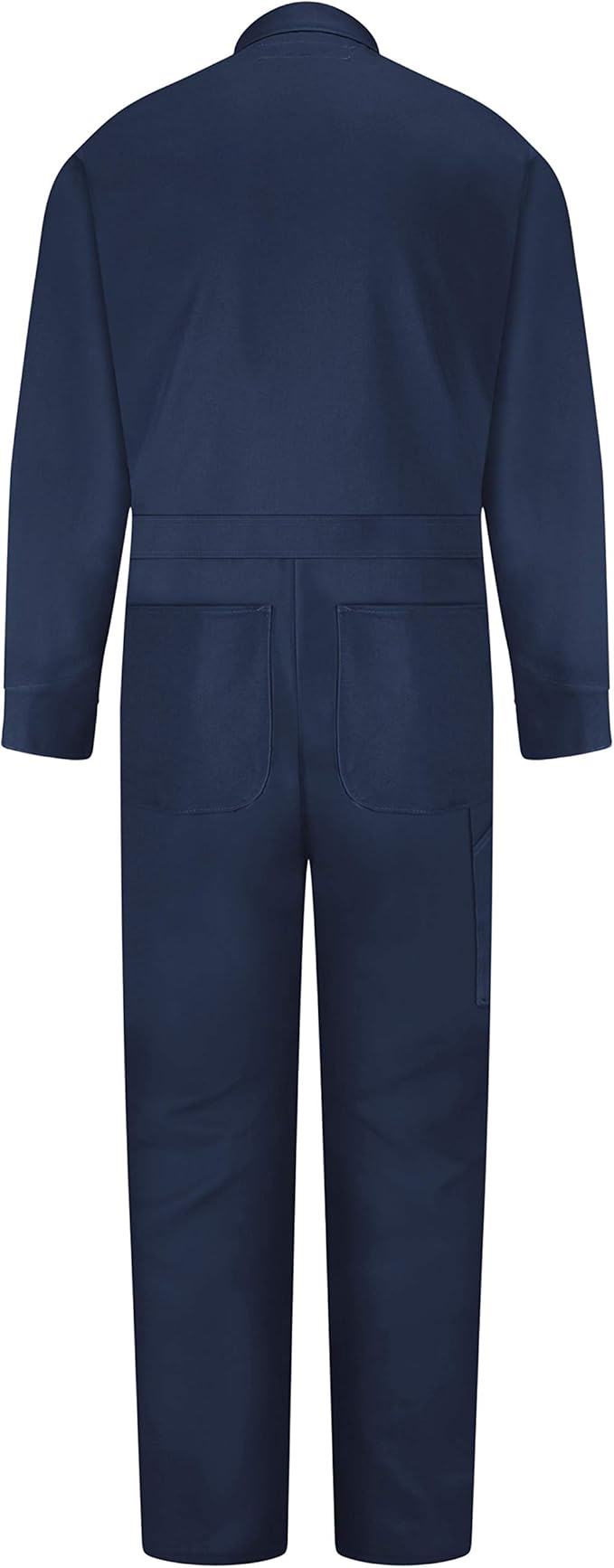 Red Kap Men's Snap Front Cotton Coverall, Oversized Fit, Long Sleeve