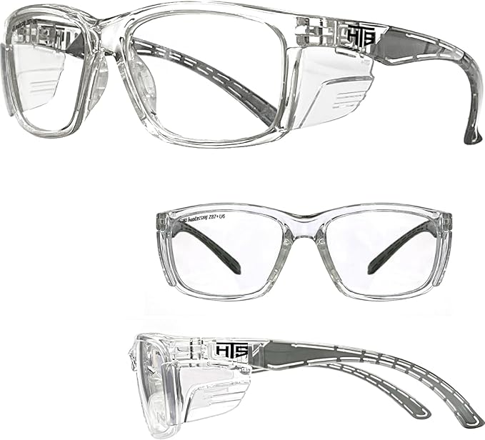E60 Anti-Fog Safety Glasses with Side Shields ANSI Z87 Eye Protection lab chemistry goggles Optical Eyeglass