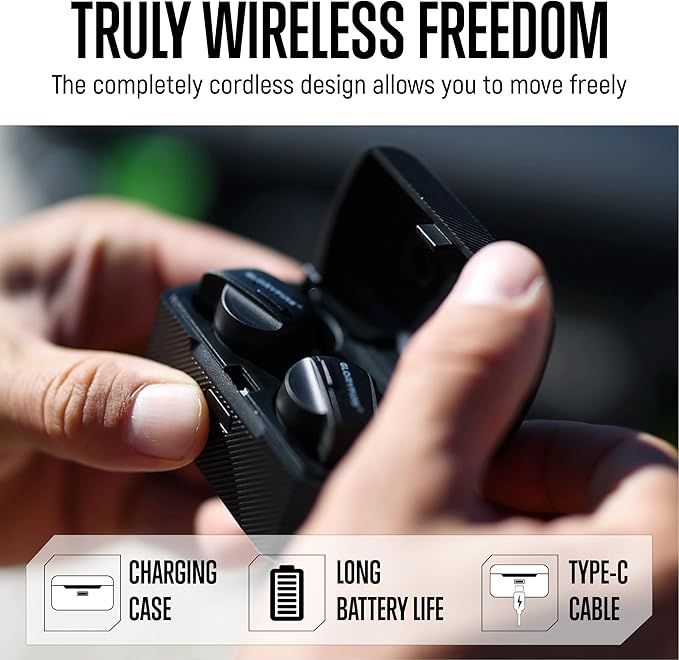 GLORYFIRE Shooting Ear Protection Ear Plugs for Shooting Range Hearing Protection 26dB Noise Reduction