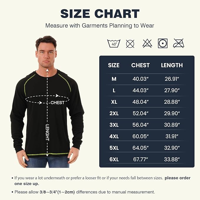SKSAFETY FR Shirts for Men Long Sleeve, Welding Shirt 6oz Lightweight High Vis Fire Resistant Flame Retardant Shirt CAT2