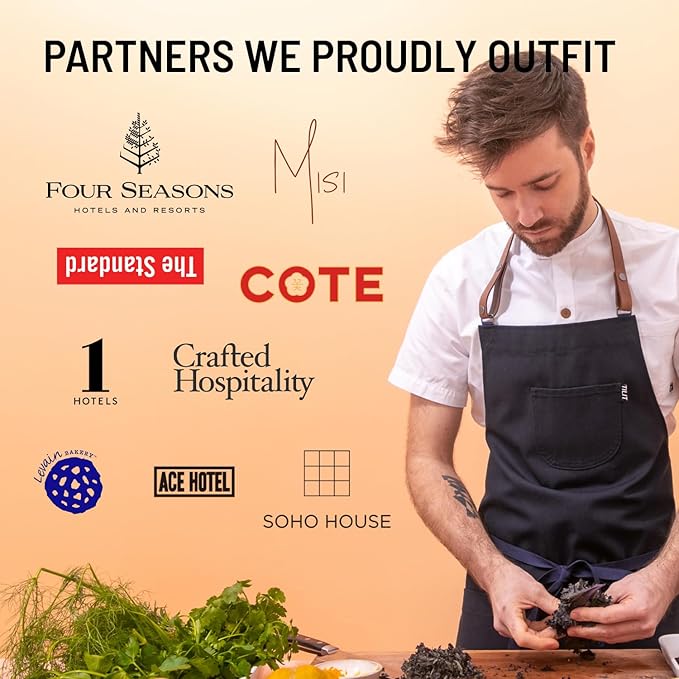 Supply Apron, One Size Fits All | Premium Chef Apron with Pockets, Unisex Apron for Men and Women | Quality Design