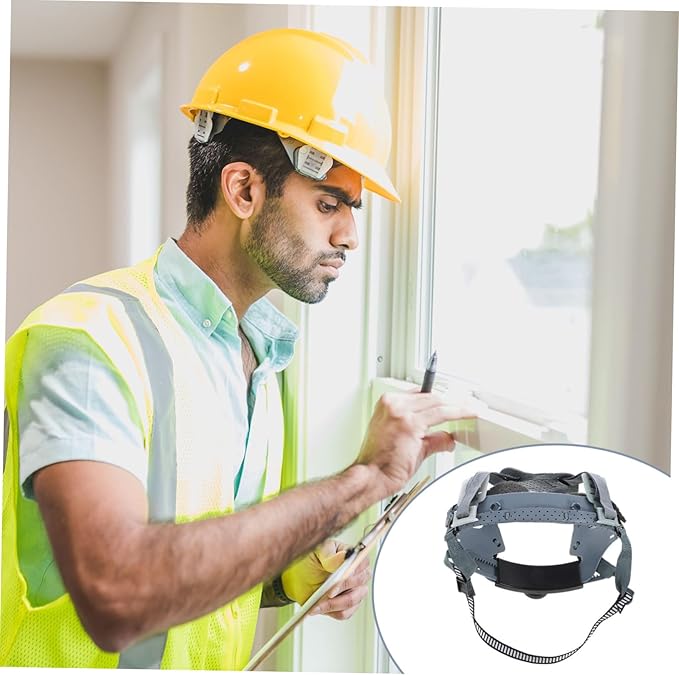 4pcs Safety Helmet Suspension Insert Hard Hat Liner Replacement for Comfort and Breathability Activities Point Attachment Design for