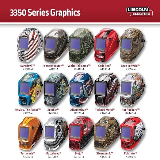 Lincoln Electric VIKING 3350 Zombie Welding Helmet