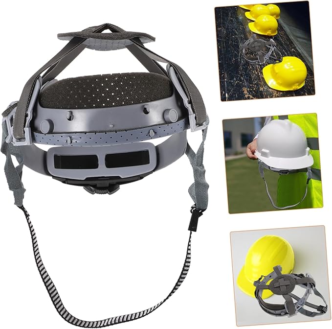 Hard Hat Liner Breathable Helmet Suspension Accessory for Replacement Compatible with Helmets for Construction and Outdoor Sports