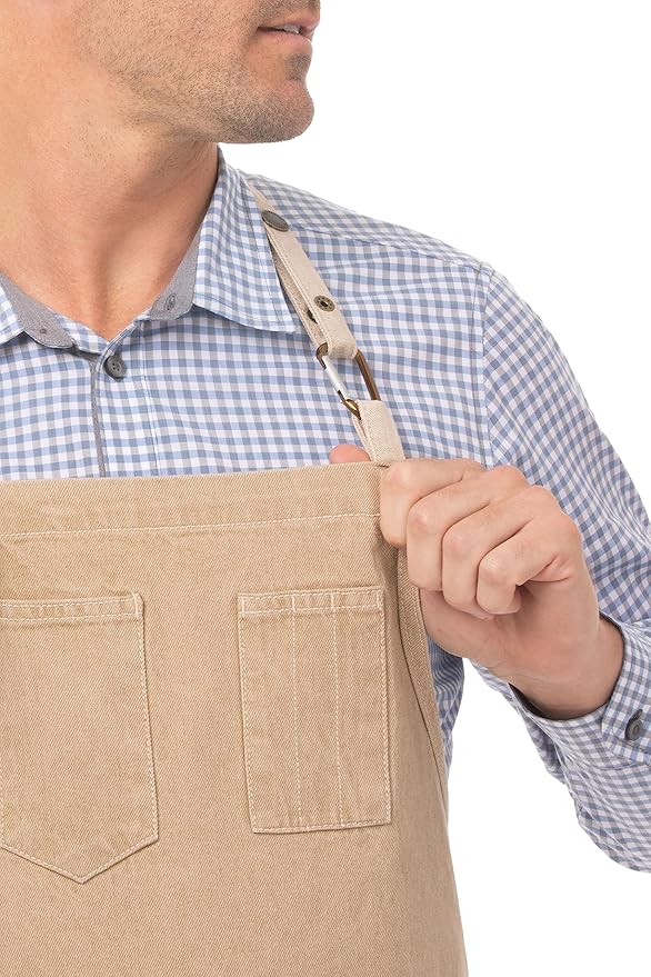 Chef Works Unisex Austin Bib Apron