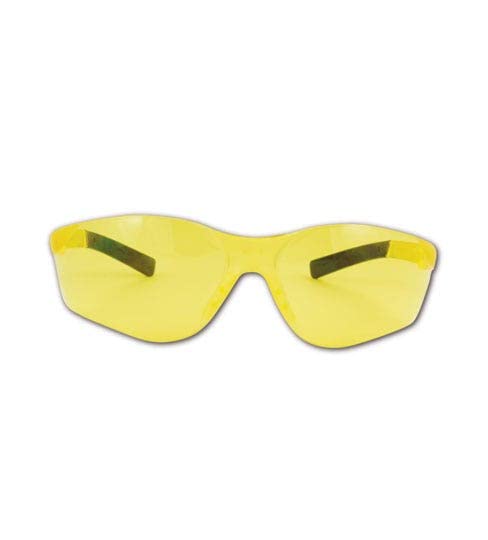 MAGID Y19AFA Gemstone Myst Flex Y19 Series Protective Eyewear, Amber Frame, Amber Lens (48 Pair)