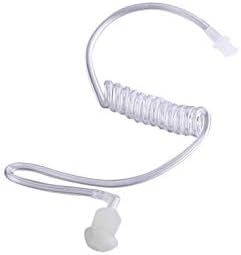 Walkie Talkie 2 Pin Earpiece/Headset with Transparent Acoustic Tube Compatible with Kenwood Retevis RT22 Baofeng GT-5R UV-5R BF-888S BF-F8HP BF-F9 UV-82 Surveillance Headphone