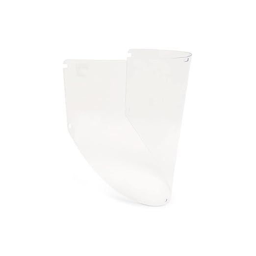 Jackson Safety Replacement Window for MAXVIEW Premium Face Shield Mask - ANSI Z87.1 - Uncoated - Clear Tint