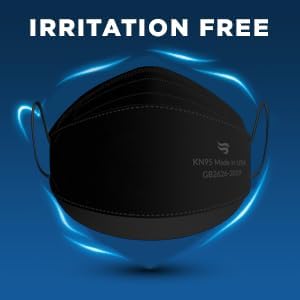 Breatheze KN95 Face Masks Made In USA FDA Registered - Disposable KN95 Mask - 3D Style