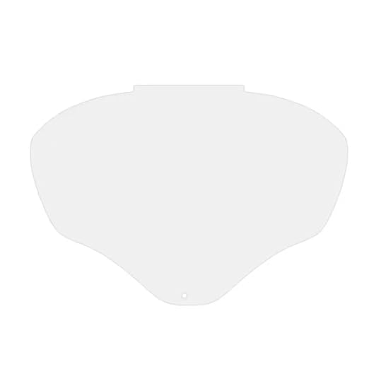 Shield Replacement Lens, Replacement for S8555, for Honeywell Uvex S8500/S8510 Bionic Face Shield Cover, Protective Full Face Shield, with Clear, Anti Fog Hardcoat （2 EVA）