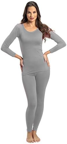 Rocky Thermal Underwear for Women, Long Johns Fleece Lined Set, Shirt & Pants, Base Layer w/Leggings/Bottoms Ski/Extreme Cold