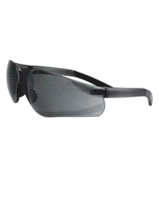MAGID Y19GFGY Gemstone Myst Flex Y19 Series Protective Eyewear, Gray Frame, Gray Lens (5 Pair)
