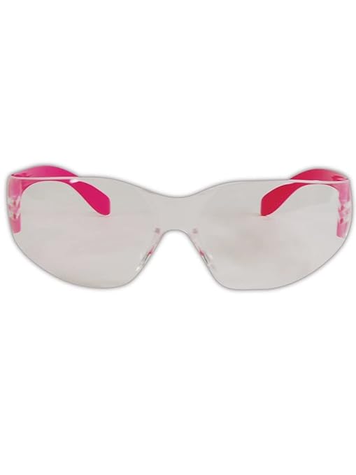 MAGID Colored Temple Mini Myst Safety Glasses, 1 Pair, Y12631C