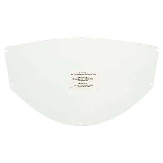 Jackson Safety Replacement Window for MAXVIEW Premium Face Shield Mask - ANSI Z87.1 - Anti-Fog - Clear Tint