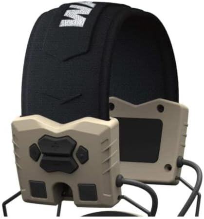 Walker's Digital Electronic Muff-26db Nrr Noise Protection Sound Enhancement Shooting Safety Earmuff, 2 AAA Batteries