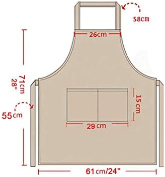 Plain Purple Color Bib Aprons Bulk Adult for Women Men Unisex Chef Apron with 2 Pockets for Cooking Baking Kitchen Restaurant Crafting (Purple,6pcs-size24 X28)