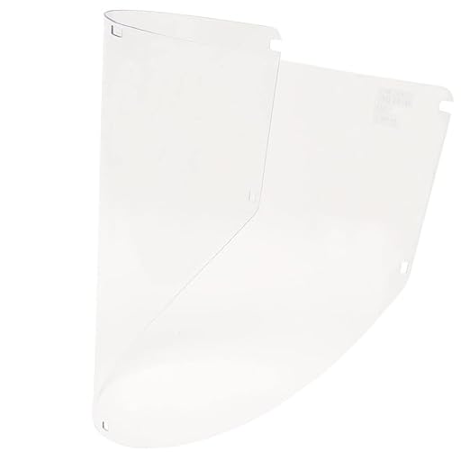Face Shield Replacement Window for Jackson Safety MAXVIEW Premium Mask, Clear (Uncoated, 1 pcs)