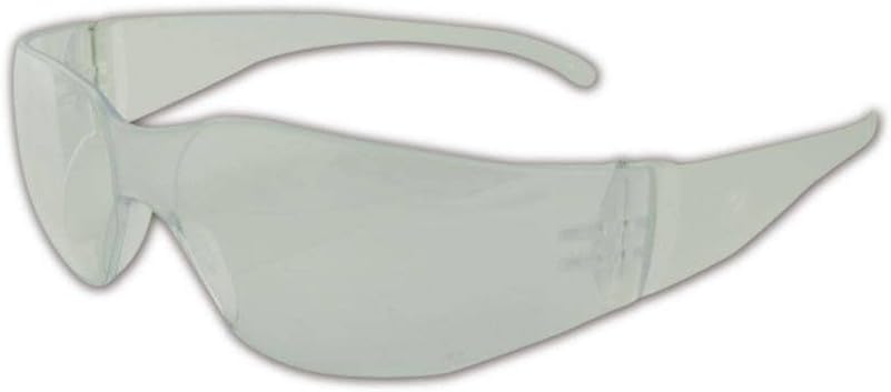 MAGID Y5C Gemstone Myst Protective Eyewears with Integrated Nose Pad, Clear Lens and Frame (One Pair)