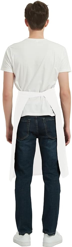 PINDUNCHEF Unisex Two Pocket Bbq Bistro Waiter CookingApron Waterproof Stain Resistant Waist apron
