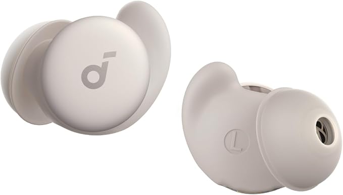 Soundcore Sleep A20 by Anker Sleep Earbuds, 30dB High-Frequency Noise Reduction, Small Earplugs for Side Sleepers, 80H Playtime, Stream Content via Bluetooth 5.3, Sleep Monitor, Personal Alarm
