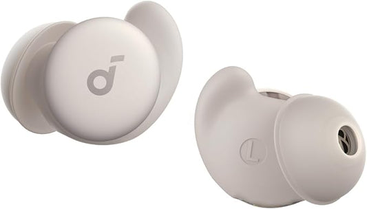 Soundcore Sleep A20 by Anker Sleep Earbuds, 30dB High-Frequency Noise Reduction, Small Earplugs for Side Sleepers, 80H Playtime, Stream Content via Bluetooth 5.3, Sleep Monitor, Personal Alarm