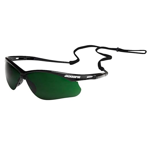 Jackson Safety SG Safety Glasses - Eye Protection for Men & Women - ANSI Z87.1 - Pack of 12 (Multiple Styles)