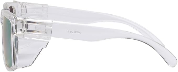 Polarized SafetyGlassesZ87 UV400 WorkSunglasses for men ConstructionCarpentryCyclingDIY&Light Industrial Use