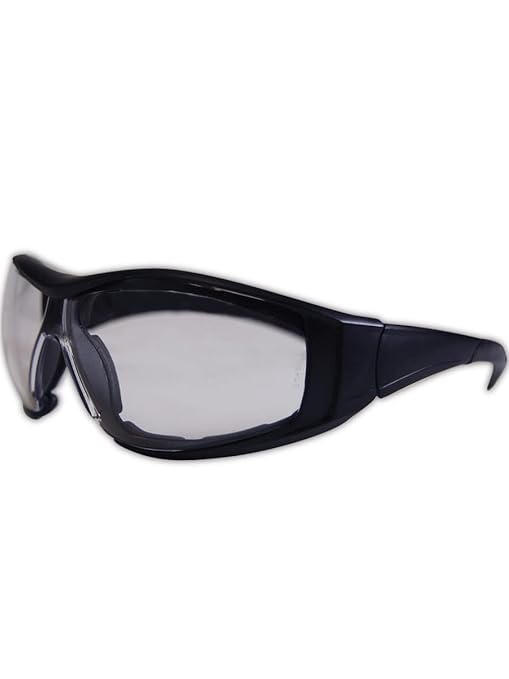MAGID Safety Goggles with Temples & Removable Strap, 1 Pair, (G919)