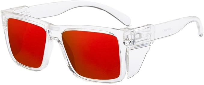 Polarized SafetyGlassesZ87 UV400 WorkSunglasses for men ConstructionCarpentryCyclingDIY&Light Industrial Use