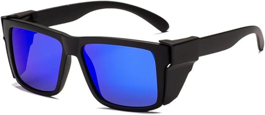 Polarized SafetyGlassesZ87 UV400 WorkSunglasses for men ConstructionCarpentryCyclingDIY&Light Industrial Use